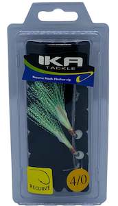 Sporting equipment: IKA - 2 HOOK FLASHER RIG CHARTRUESE