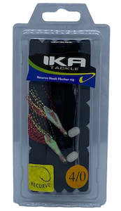 IKA - 2 HOOK FLASHER RIG YELLOW / RED