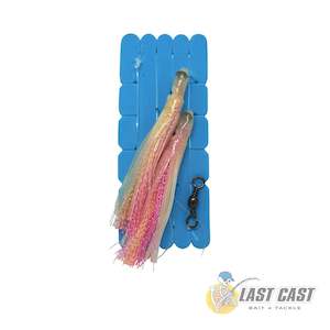 SNAPPER TACKLE - PREMIUM FLASHER RIG WITH LARGE SQUID SKIRTS