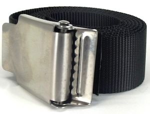 Sporting equipment: SEA HARVESTER - SCUBA DIVE WEIGHTBELT SS BUCKLE 1.8M