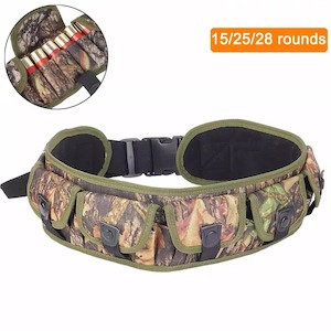 LAST CAST - TACTICAL 12/20 GAUGE AMMO BELT WITH POUCH