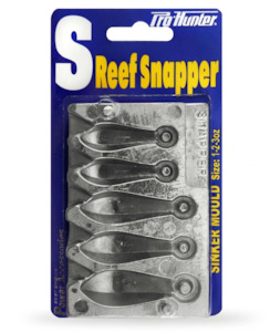 PRO HUNTER - SMALL REEF SINKER MOULD REEF 1oz, 2oz, 3oz