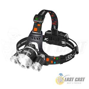 LAST CAST - HIGH POWER 3 LED RECHARGEABLE HEADLAMP