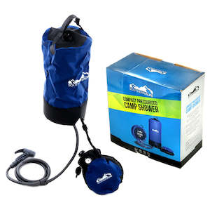 Sporting equipment: SOUTHERN ALPS - COMPACT PRESSURISED CAMP SHOWER