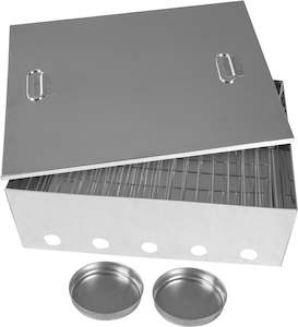 KIWI SIZZLER - LARGE STAINLESS STEEL SMOKER