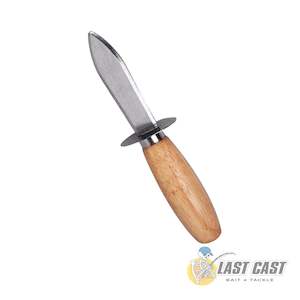 LAST CAST - OYSTER KNIFE WITH WOODEN HANDLE 15cm