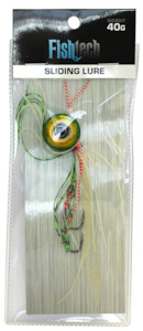 FISHTECH - SLIPPERY SLIDER LURE GREEN