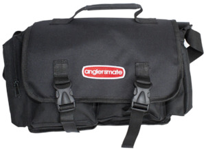 ANGLERS MATE - TACKLE BAG WITH 2X CLEAR STORAGE CONTAINERS AND ZIP POCKETS