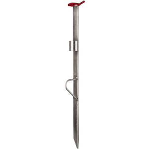 Sporting equipment: ANGLERS MATE - GALVANISED BEACH SPIKE ROD HOLDER