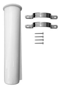 BOATIES MATE - PREMIUM SIDE MOUNT ROD HOLDER WHITE