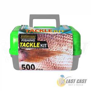 PRO HUNTER - 500 PIECE FISHING TACKLE KIT