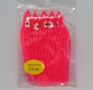 SNAPPER TACKLE - SQUID SKIRTS 12cm 5pk