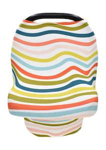 Clothing: Multi Purpose Cover - Rainbow Wave