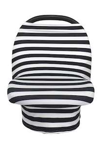 Multi Purpose Cover - Black White Stripe