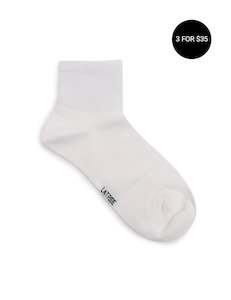 Essential Sock - White