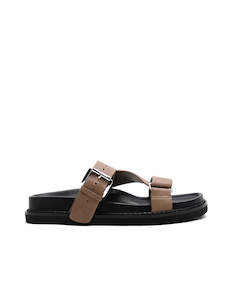 Footwear: Aki Slide - Stone