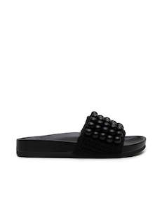 Beaded Slide - Black