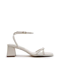 Footwear: Claud Heel - Cream