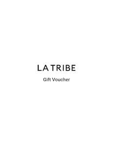 La Tribe Gift Voucher