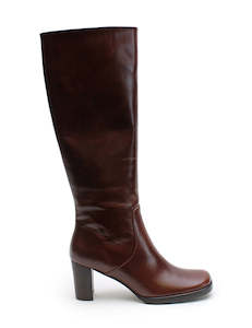 Vintage Knee High Boot - Umber