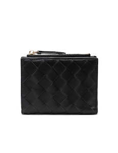 Footwear: Woven Wallet Small - Black