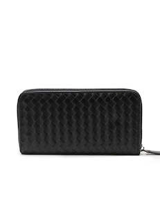 Footwear: Woven Wallet Large - Black