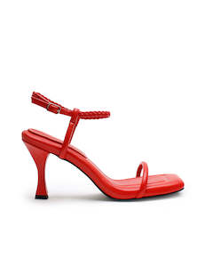 Padded Heel - Spicy Red