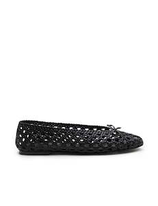 Footwear: Margot Ballet Flat - Black