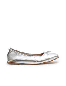 Footwear: Ballet Flat - Silver