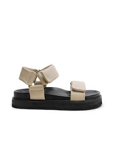 Footwear: Maja Platform - Taupe