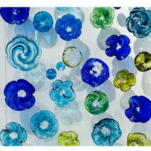 Flower Wall Art Panel Large 11088