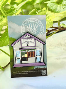 Lavender Farm Shop Fridge Magnet