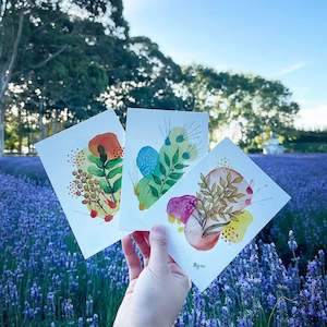 Natural Illustration Greeting Cards