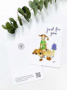 Just For You Greeting Card