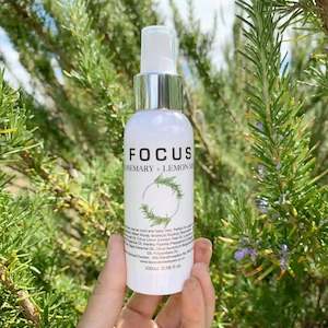 Focus Aromatherapy Spray with Pure Essential Oils