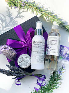 Merry Christmas! After-Shower Lavender Gift Box