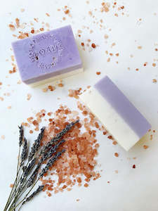 Lavender Exfoliating Body Scrub Soap - Goat Milk