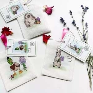 Scented Linen Sachets for Closet & Wardrobe