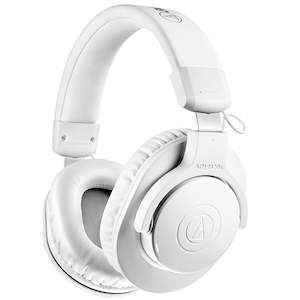 Internet only: Audio-Technica ATHM20XBT-WH STUDIO QUALITY BT HEADPHONE - WHITE