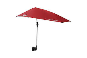 Sport Brella 100cm Sport Versa-Brella Umbrella w Clamp Golf Beach Outdoors Red