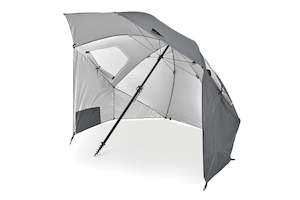 Sport-Brella Premiere XL UPF50+ Sun Protection Umbrella w Panels Storage Grey