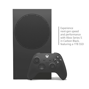 Xbox Series S 1TB Console Carbon Black