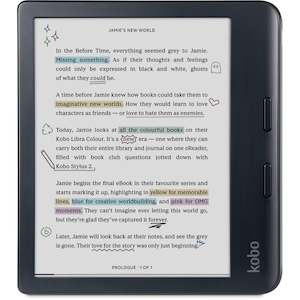 Internet only: Kobo Libra Color eReader - Black