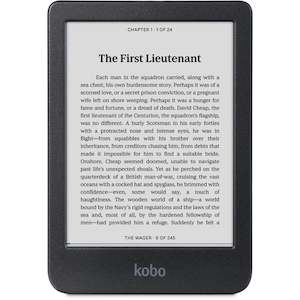 Kobo Clara BW (2024) E-Ink Black & White eReader - Black