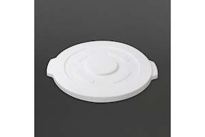 Vogue Polypropylene Round Container Bin Lid - Ingredient Bins (GG795) - GG795