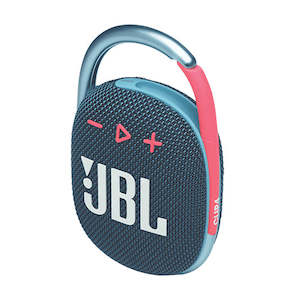 Internet only: JBL Clip 4 Bluetooth Speaker - Blue Pink