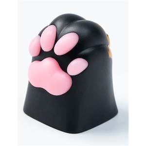 Internet only: Keychron Silicone Kitty Paw Keycap (1u) - Black