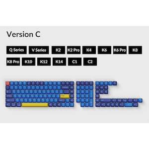 Keychron KEYC-T3 OEM Dye-Sub PBT Keycap Set - Beach Full Set