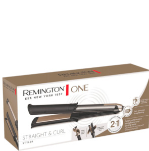 Internet only: Remington One Straight And Curl Styler