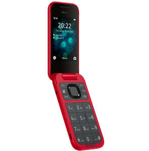 Internet only: Nokia 2660 Flip Feature Phone (Red)